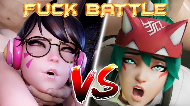 Kiriko Vs D Va Fuck Battle
