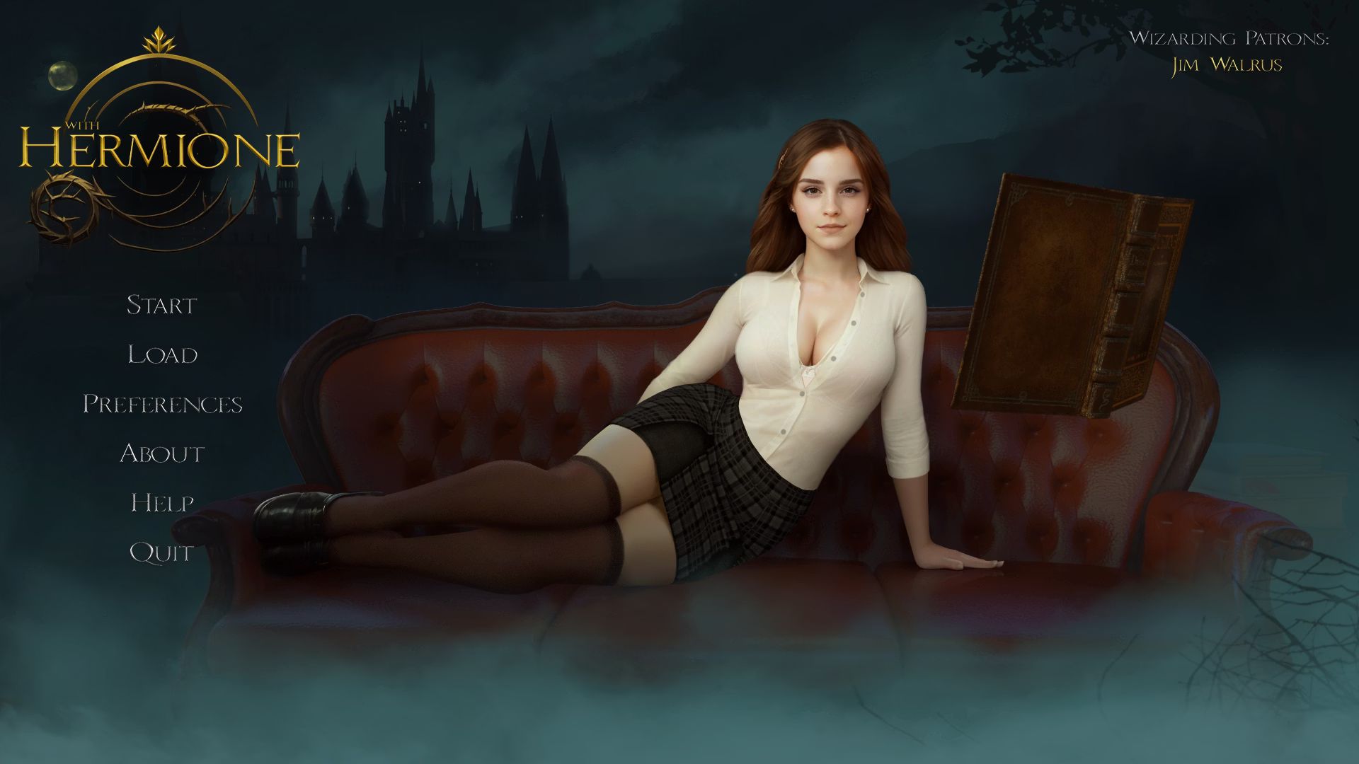 With Hermione
